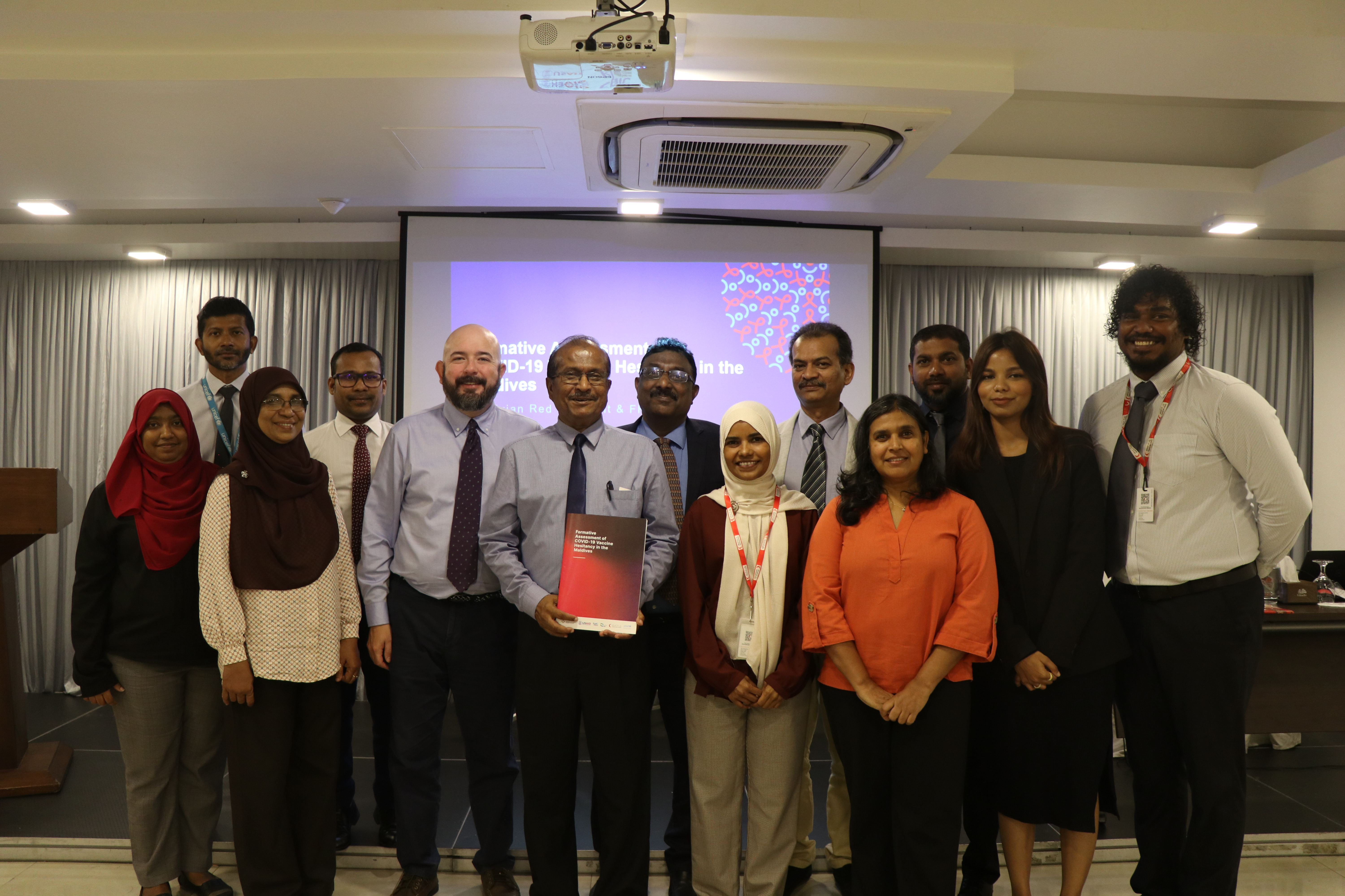 Featured image for the article titled Maldivian Red Crescent Launches a Formative Assessment Report of COVID-19 Vaccination in the Maldives
