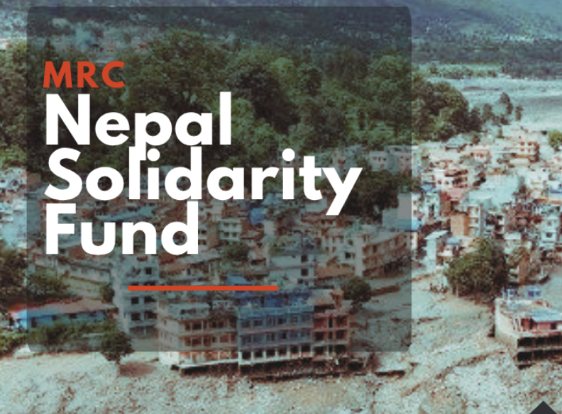 The Maldivian Red Crescent (MRC) opens the "MRC Nepal Solidarity Fund" to donate funds to provide immediate relief and respond to the humanitarian crisis caused by the flash flood emergency in Rasuwa, Nepal.