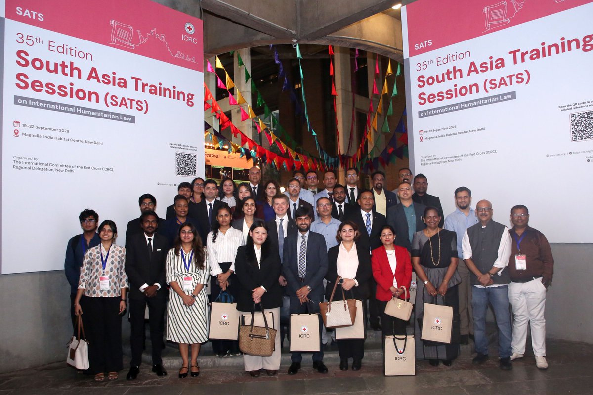 MRC Representatives Attend 35th South Asia Training Session on International Humanitarian Law