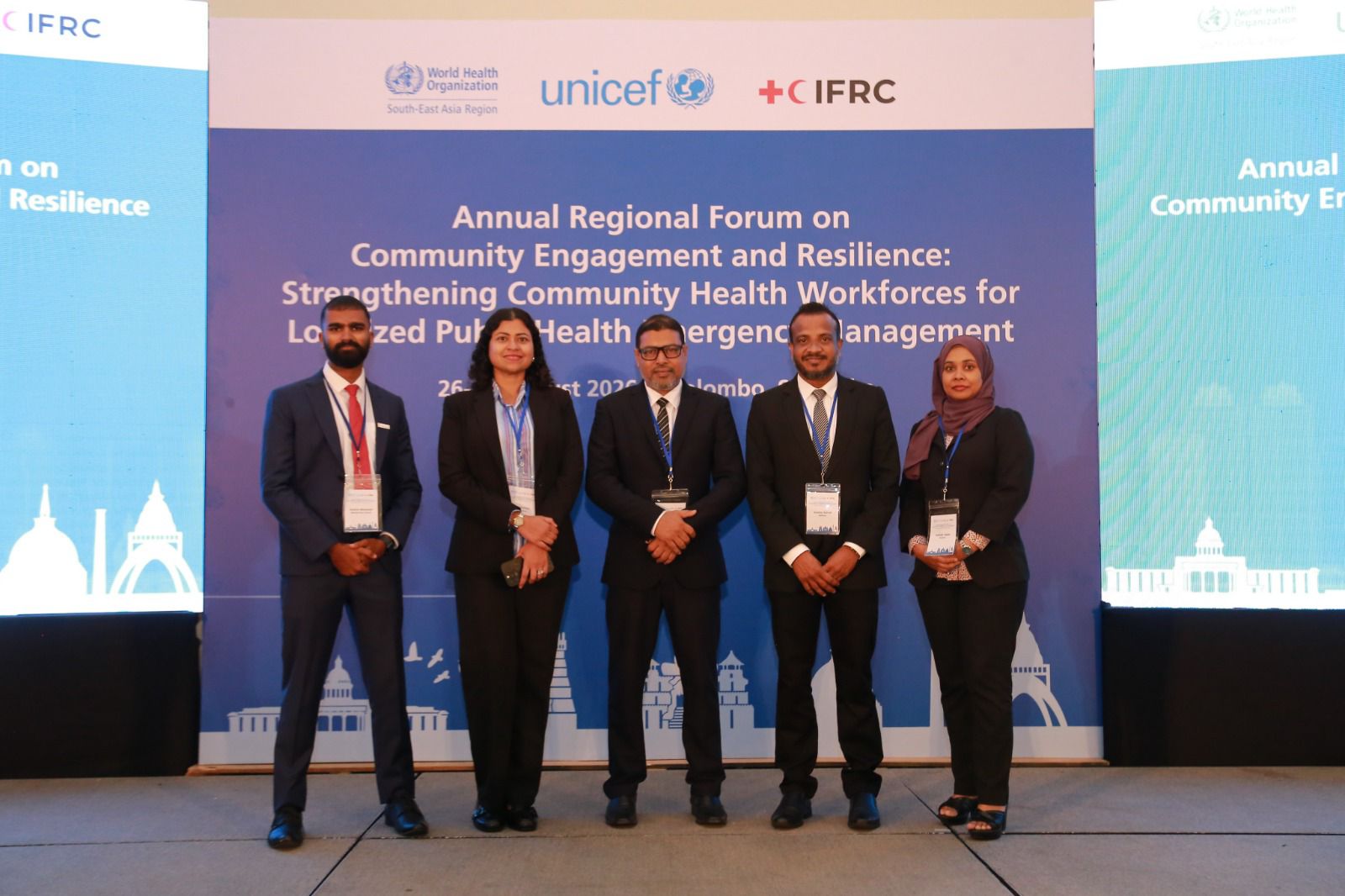 MRC Participates in WHO Regional Forum on Community Engagement and Resilience in Colombo
