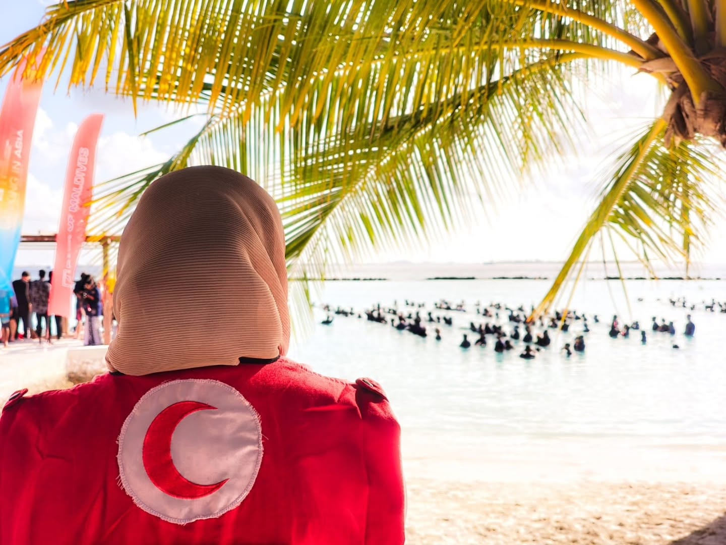 MRC Volunteers Provide First Aid Coverage at Guinness World Record Attempt in the Maldives