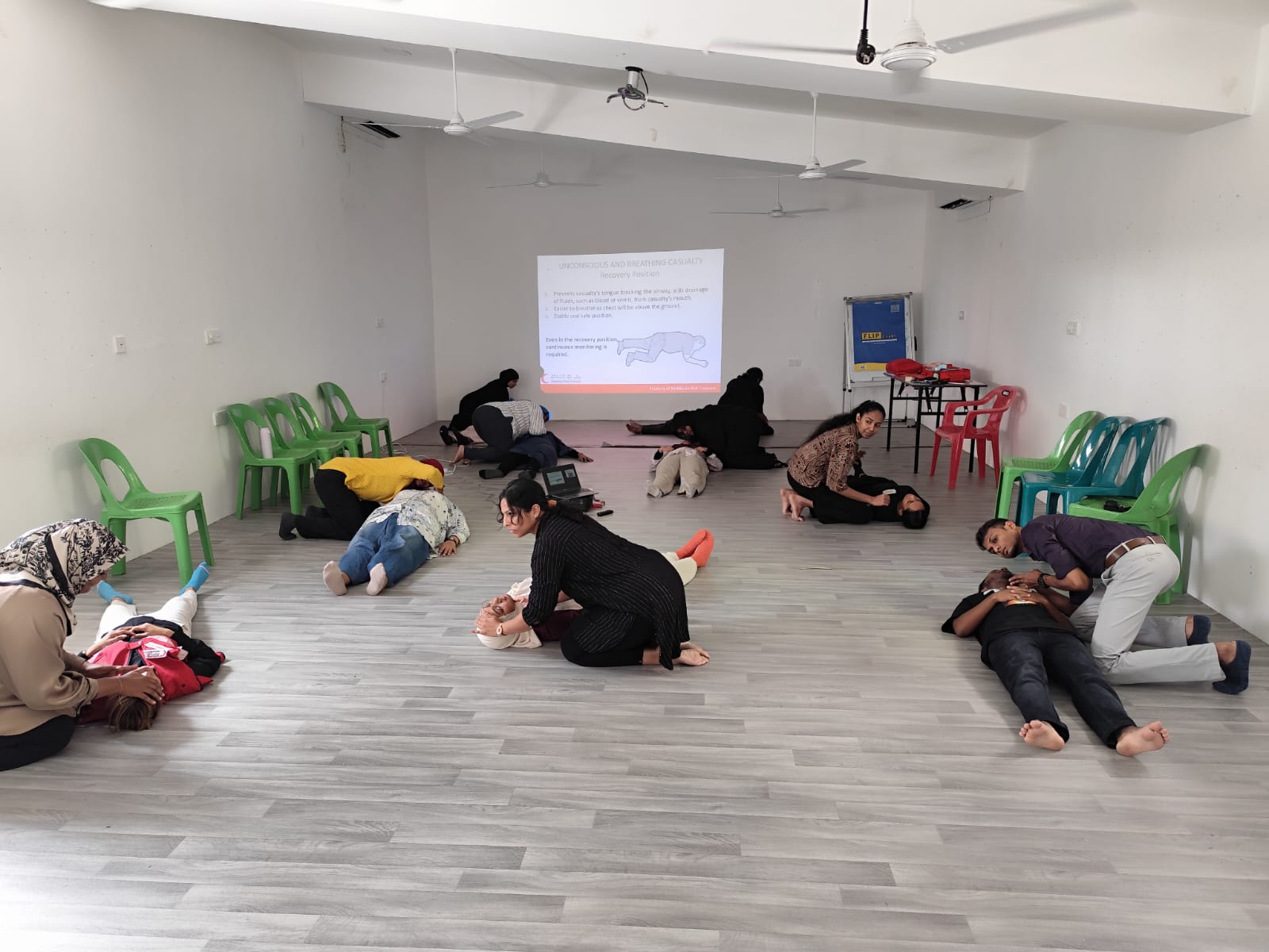 MRC Delivers Basic First Aid Training for Maldivian Association of Speech-Language Pathology and Audiology