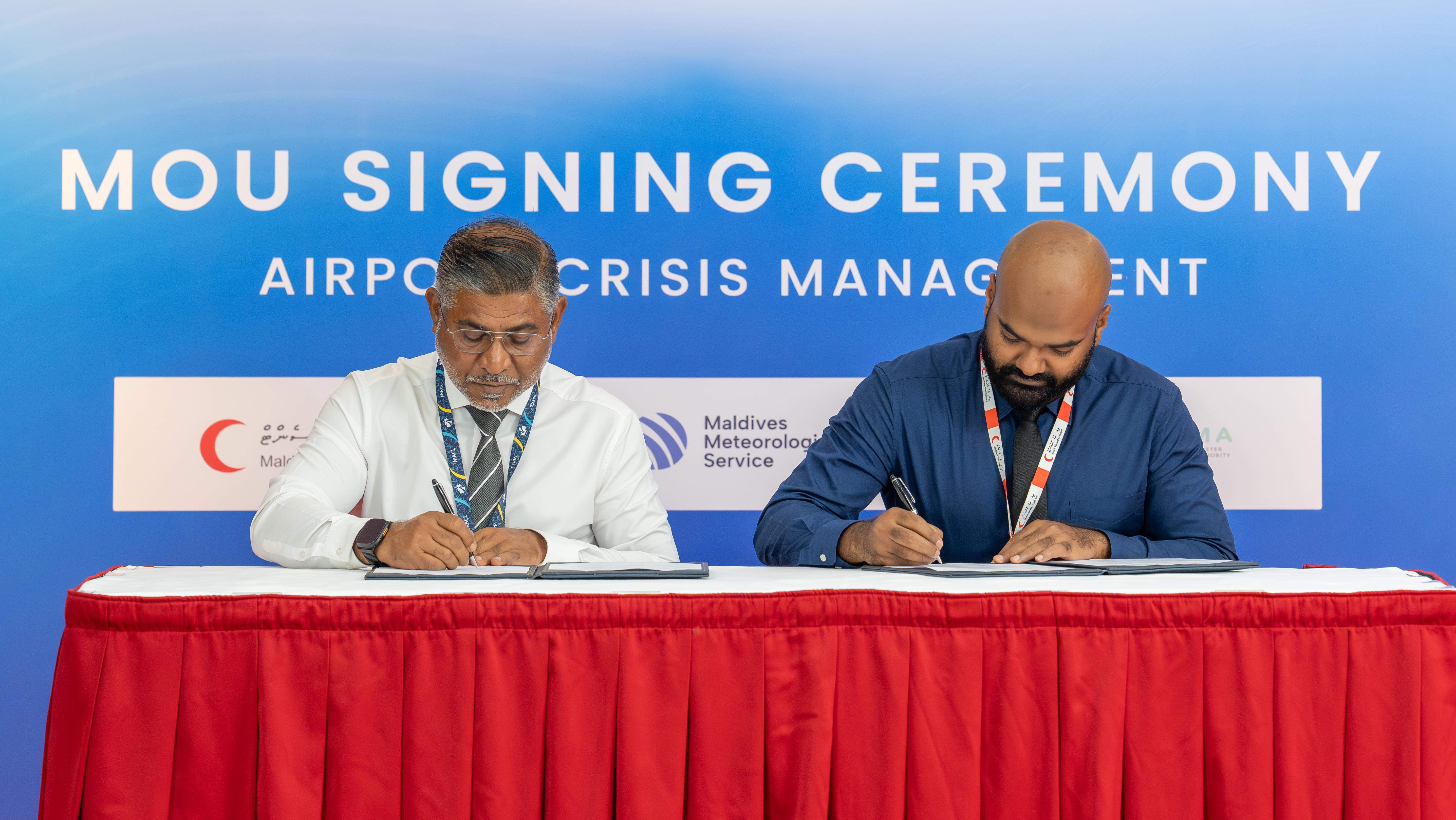 MRC Formalises Partnership with Maldives Airports Company Limited (MACL) with Airport Crisis Management MoU