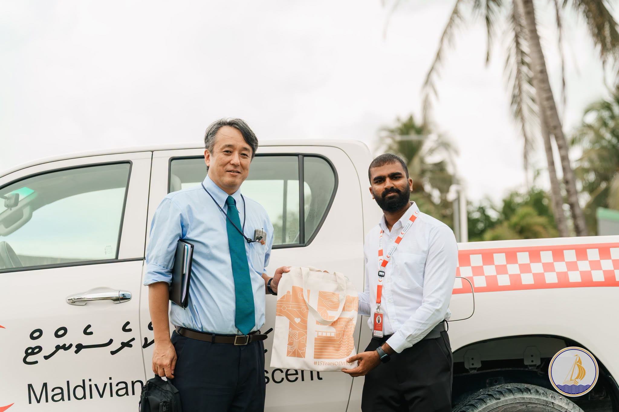 MRC Kulhudhuffushi City Unit Receives Visit from Chargé d’Affaires of the Embassy of Japan