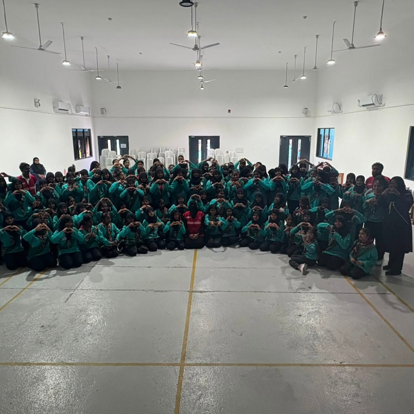 MRC Malé City Unit condcuts Youth as Agents for Behavioural Change Session for Salaahudeen School Girl Guides