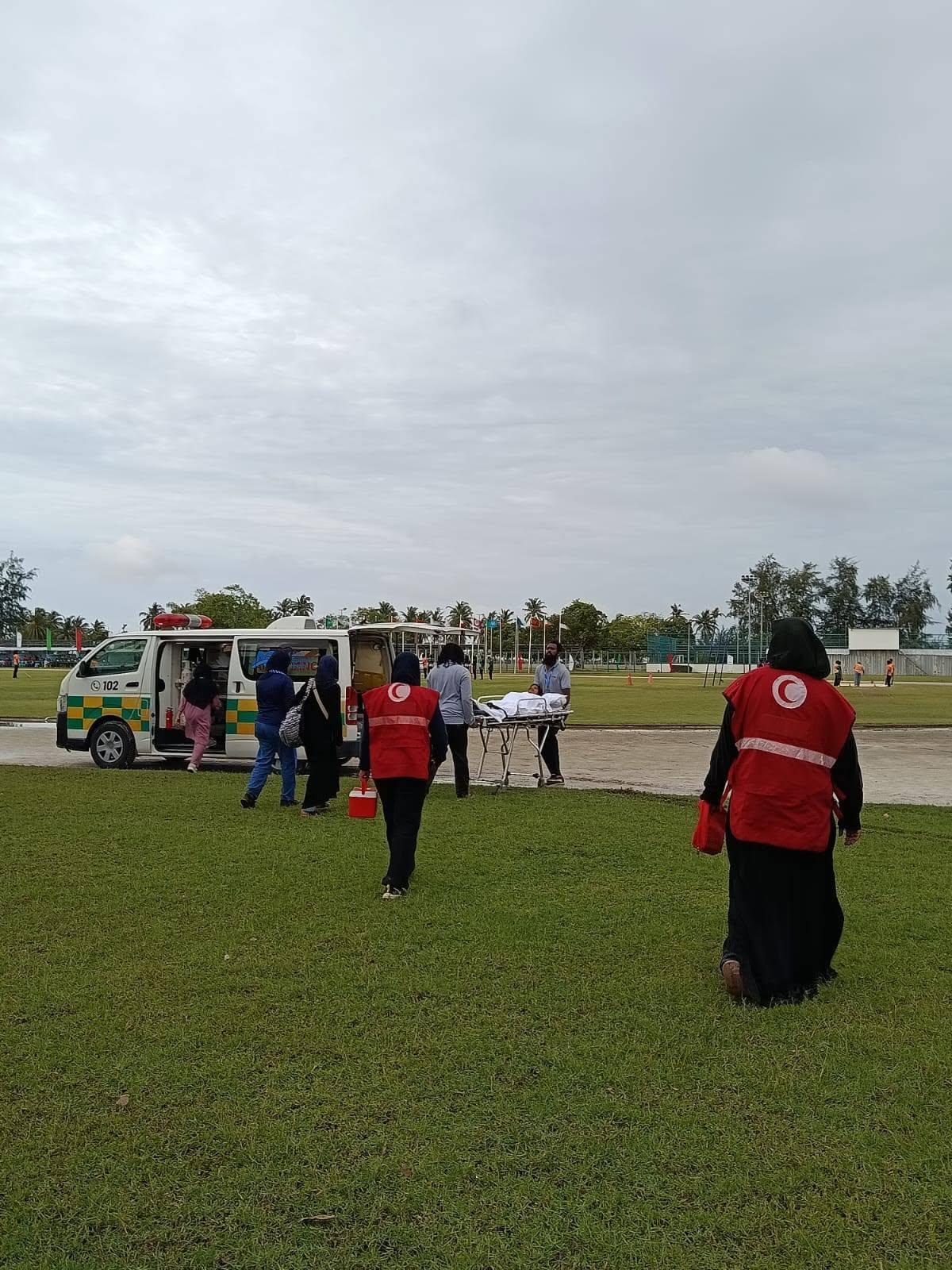 MRC Hithadhoo Unit Provides First Aid Coverage at Athletics Meet Addu 2026